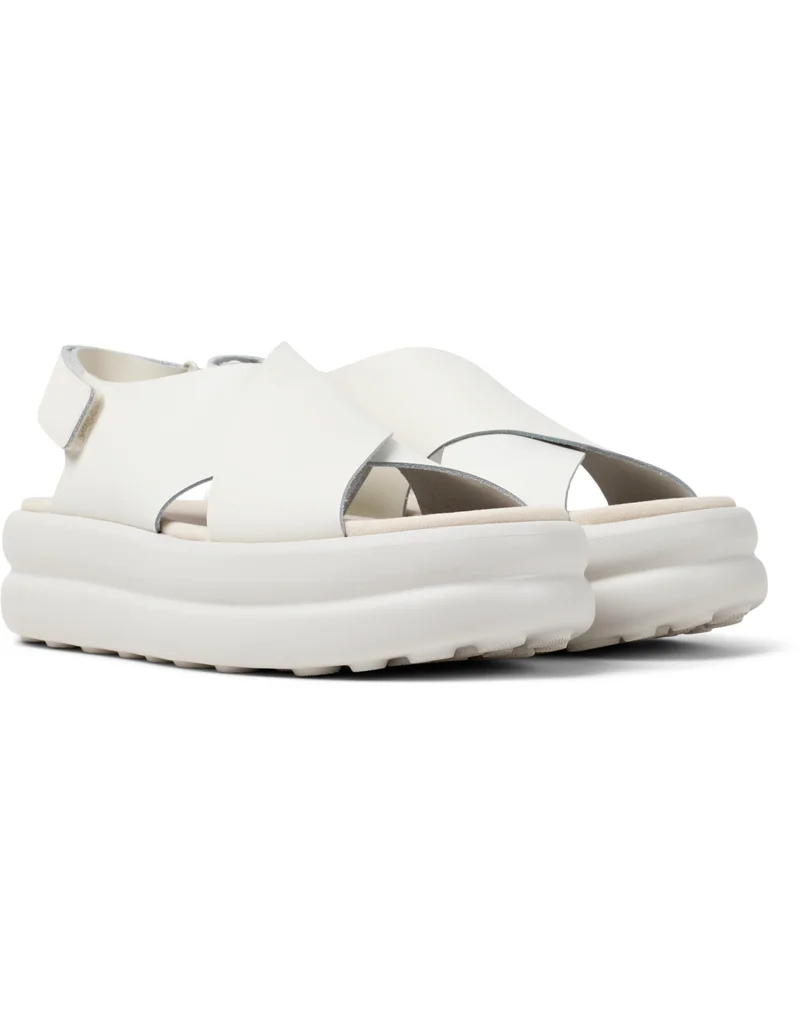 Camper Pelotas Flota Up Women Casual Sandals – White